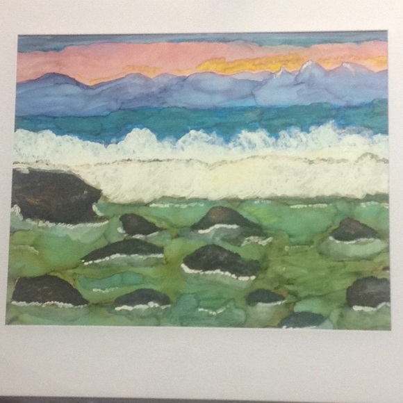 Alcohol Ink Painting